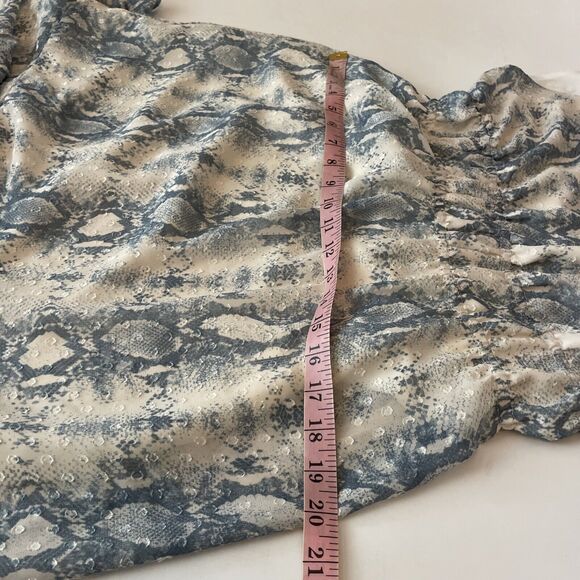 Fate‎ Dress Womens Medium Boho Chic Country Snakeskin - Picture 8 of 10